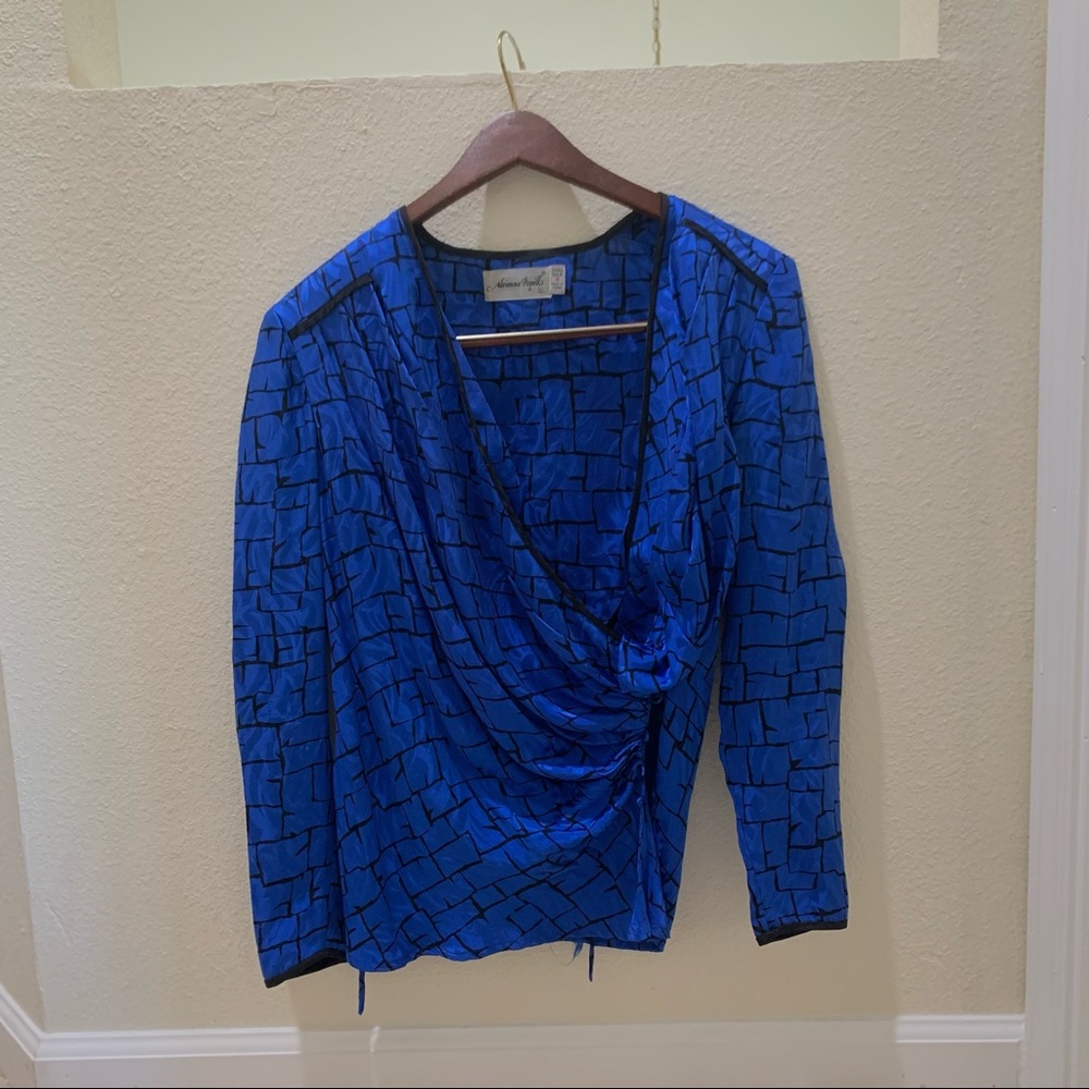 Blue blouse